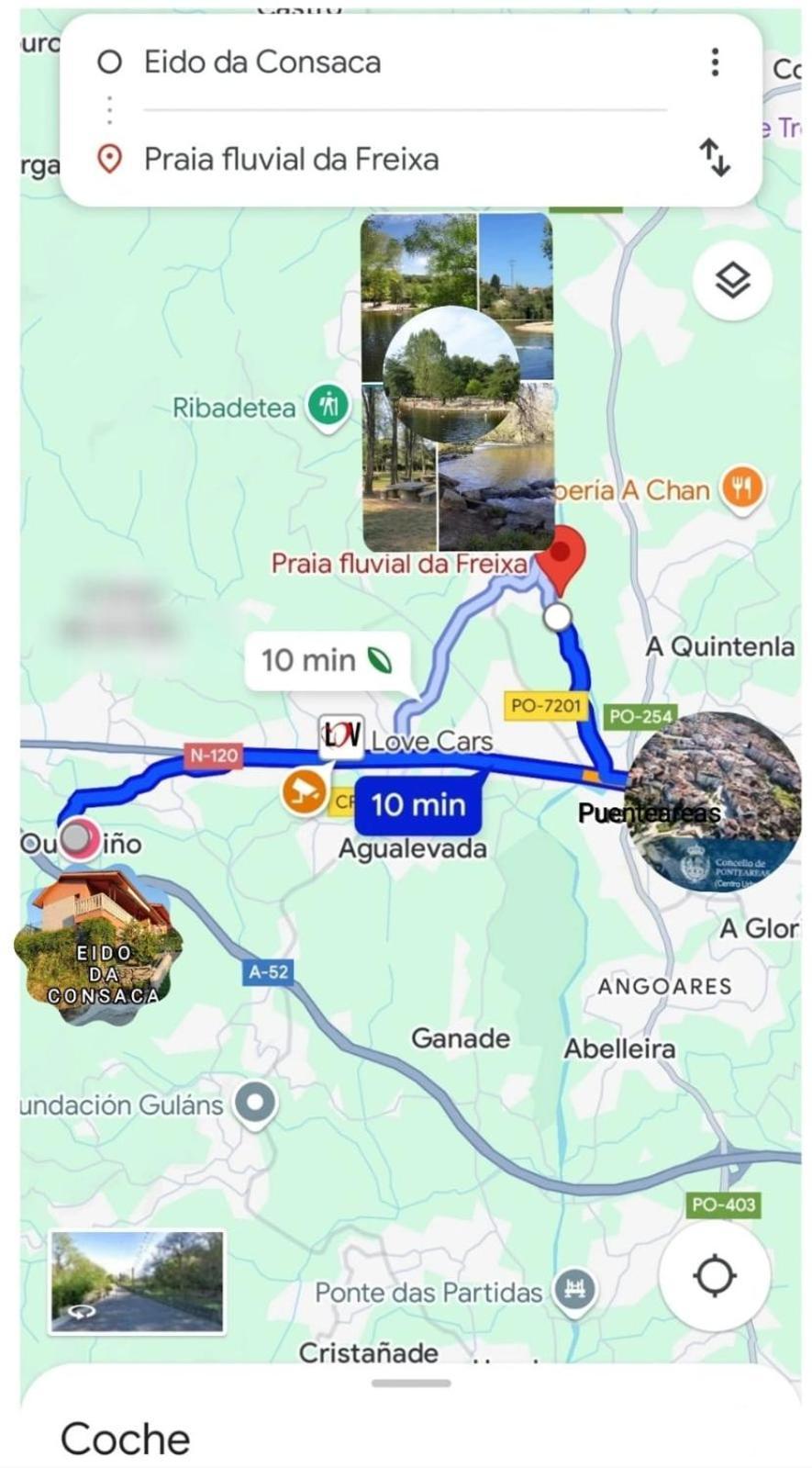 Eido Da Consaca Villa Ponteareas Bagian luar foto